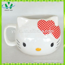 2014 Wholesale Red Hello Kitty Creative Ceramic cup